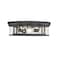 Z-Lite Clarion 4 Light Flush Mount, Matte Black & Inner Clear Water & Outer Clear 493F4-MB - alternate 4